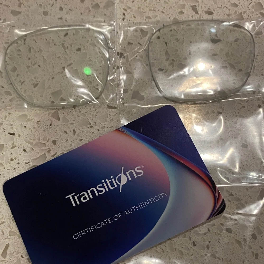 Transition lenses for Rayban Meta Sunglasses